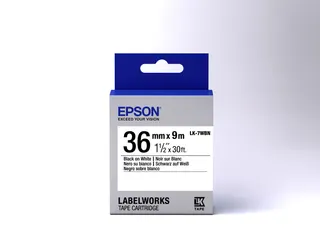 Label Cartridge Standard LK-7WBN Black/White 36mm (9m) - 1