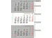 3-Maandkalender 2027 INNI Manager compact-formaat notes