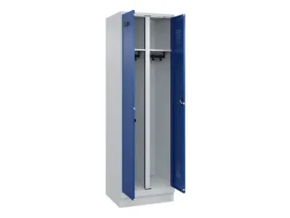 locker voor scheiding van kleding,HxBxD 1950x600x500mm,2vak - 1