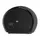 Tork 555008 T2 Mini Jumbo Toiletpapier Dispenser Elevation Zwart