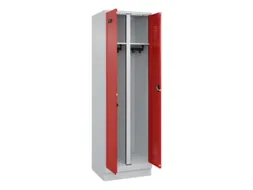locker voor scheiding van kleding,HxBxD 1950x600x500mm,2vak