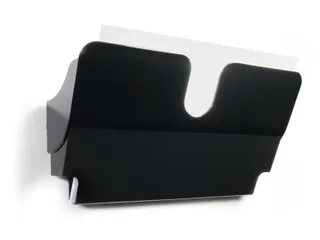 Folderhouder FLEXIPLUS A4 liggend magnetisch zwart - 2