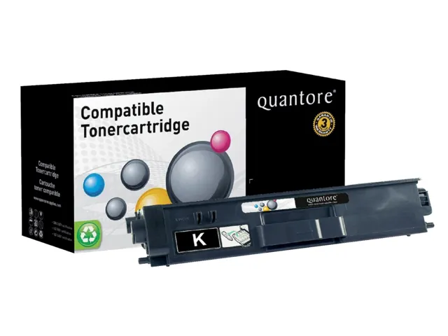 Tonercartridge Quantore alternatief tbv Brother TN-321BK zwart