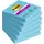 Memoblok Post-it 654 Super Sticky 76x76mm blauw 90 vel