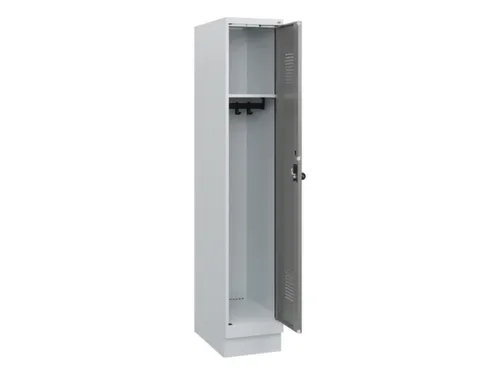 schoollocker,HxBxD 1630x300x500mm,1vak,vak B 300mm,draaigrendel,sokkel