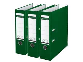 Leitz 180° Ordner 1010 80mm A4 PP Groen 3 stuks - 1