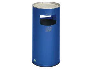 Combi-asbak Hxø 700X320Mm Rond Blauw - 1