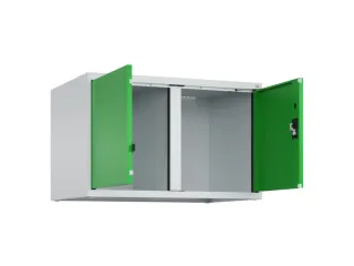opzetkast,v. locker voor scheiding van kleding,2vak.,vak B 400mm - 1