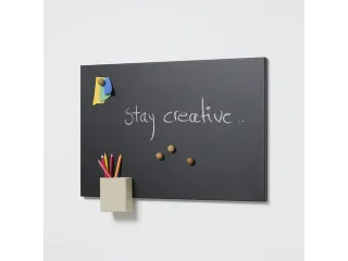 Krijtbord Naga 40x60cm zwart magnetisch staal zonder frame - 5
