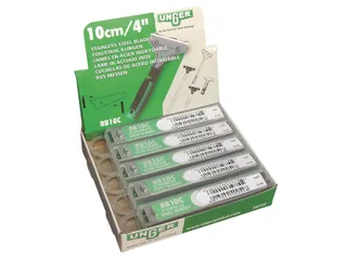 Reservemes Unger voor schraper 10cm 10 stuks - 1