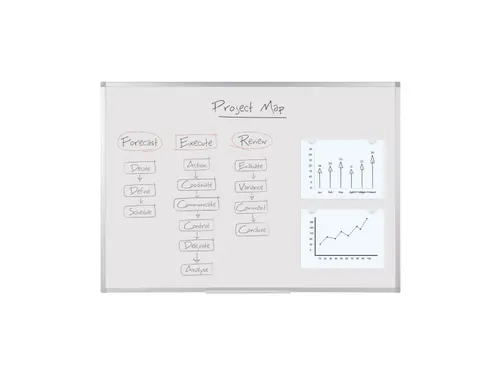 Whiteboard Gelakt Staal Magnetisch 45x60cm