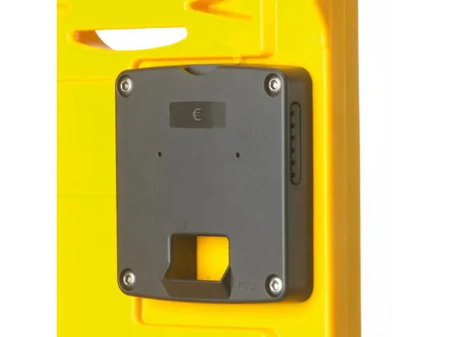 muntslot,v. 1-€-munten,v. Kunststof locker,meerprijs