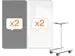 Nobo Move & Meet mobiel whiteboard mededelingenbord 180x90cm
