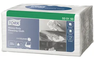 Tork 530150 W8 Poetsdoeken Gevouwen Wit - 1