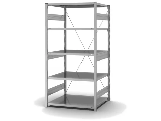 rayonnage modulaire,rayonnage départ,HxlxP 2000x1060x835mm