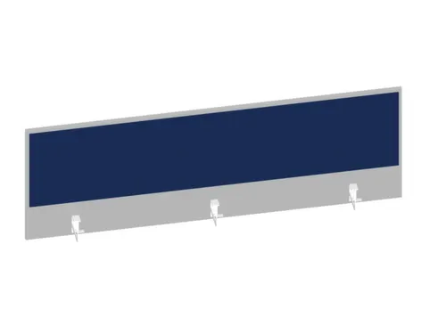 baliepaneel bureau aanbouw achter MP-lichtgrijs BN6016-blauw 1600mm