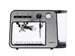 Tornado 5-in-1 koffiemachine 19 bar zwart RVS