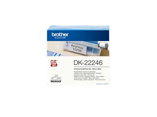 Etiket Brother DK-22246 103mm 30-meter wit papier