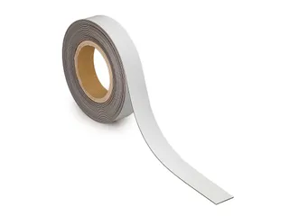 Magneetband beschrijf- en wisbaar MAUL 10mx30mmx1mm wit - 1