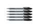 Stylo bille Paper Mate Flexgrip Ultra Medium noir blister 5 pièces