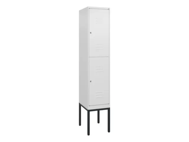 dubbeldekse locker,HxBxD 2120x400x500mm,1x2vak.,vak B 400mm