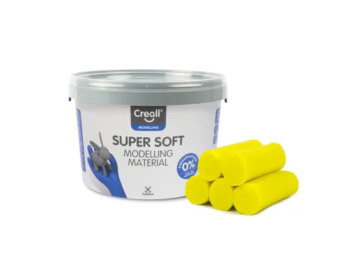 Klei Creall supersoft geel 1750gram