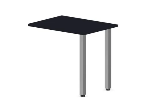 aanbouwtafel,i.h.v.,HxBxD 720-840x800x600mm,CC-zwart