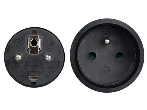 Verlengkabel 10 M Zwart 3g1.5 Penaarde Schuko