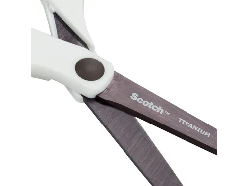 Schaar Scotch 20cm titanium met groot oog groen blister