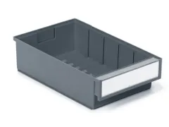 stellingbak,HxBxD 82x186x300mm,PP,grijs