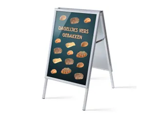 Stoepbord A1 complete set met print "Vers Brood" - 1