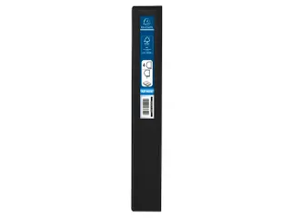 Ringmap PP Kreacover Personaliseerbaar A4+ 4D-R 30mm Zwart - 4