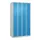 dubbeldekse locker,HxBxD 1850x1000x500mm,4x2vak.,vak B 250mm,cil.-slot