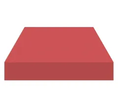 Fotokarton Kangaro 50x70cm 300gr lichtrood pak 25 vel