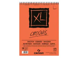 Schetspapier Canson XL Sketch 120vel 90gr A3 ivoorwit