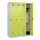 locker,HxBxD 1850x1200x500mm,4vak,vak B 300mm,draaigrendel
