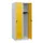 schoollocker,HxBxD 1530x600x500mm,2vak,vak B 300mm,draaigrendel