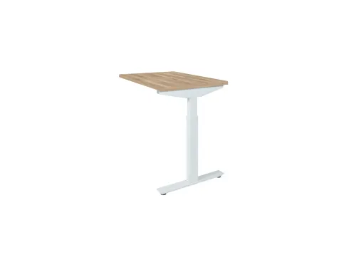 Linesto Plus Aanbouw hoogte instelbaar 120x60 honey castello 25mm wit