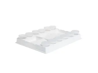 Palet Conda 20 x 15 x 3 cm plastic wit - 2
