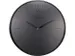 OUTLET Wandklok NeXtime Glamour Ø40cm metaal zwart streepaanduiding