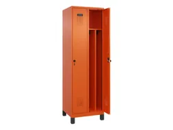 locker voor scheiding van kleding,HxBxD 1950x600x500mm,2vak