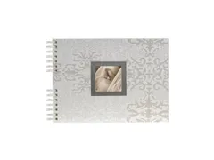 Fotoalb CASHEMIRE 32x2cm2 50bl wit