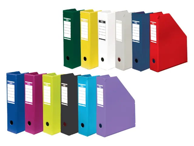 Tijdschriftcassette Elba A4 wit