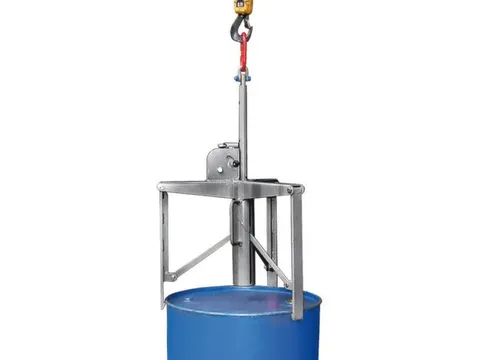 Vatengrijper V. Staande 60/120l Vaten Draagv. 0.4t 3-punts-spansysteem