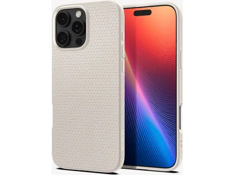 Spigen Liquid Air Hoesje Geschikt Apple iPhone 16 Pro Max Titanium