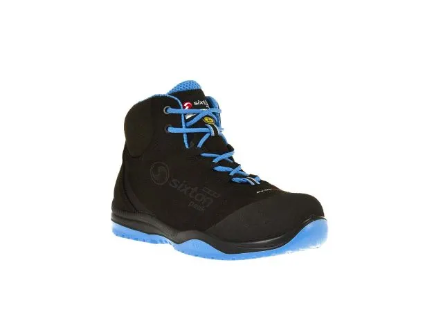 Sixton Peak Cuban High werkschoenen S3 SRC ESD zwart/blauw maat W-46