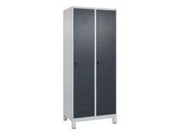 wasgoedverdeelkast,HxBxD 1950x800x500mm,vak B 400mm,draaigrendel