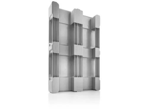 hygiënepallet,HDPE,HxLxB 160x1200x800mm,draagverm. stat. 7500kg