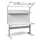 geperforeerde plaat,v. montagetafel,HxB 389x1474mm,staal