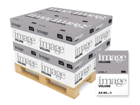 Kopieerpapier Image Volume A4 80 Gram Wit Halve Pallet